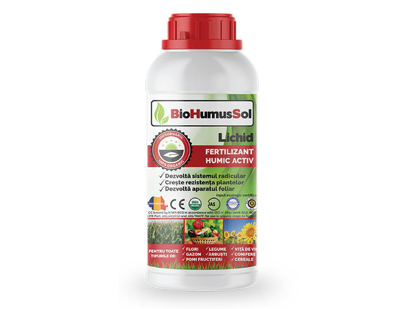 Liquid organic fertilizer BIOHUMUSSOL - 1 Liter, BHS