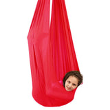 Kids Therapy Swing Yoga Cuddle Sensory Hanging Elastic Hammock_6