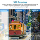 HD Front Rear & Interior Three Lens Car Dashboard Camera- Car Charger_10