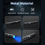 Heavy Handle USB Rechargeable LED Light Saber Kid's Toy Sword_6