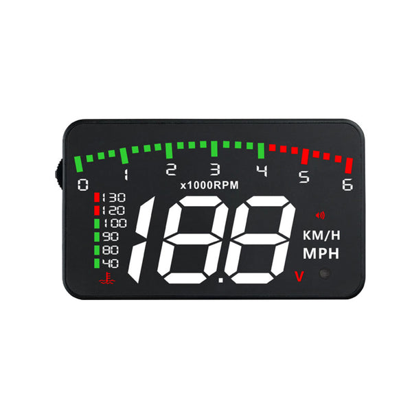 HUD Car Display Overs-speed Warning Projecting Data System- USB Powered_0