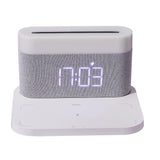 3-in-1 Wireless Charger Alarm Clock and Adjustable Night Light- USB Power Supply_1