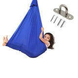 Kids Therapy Swing Yoga Cuddle Sensory Hanging Elastic Hammock_7