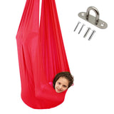 Kids Therapy Swing Yoga Cuddle Sensory Hanging Elastic Hammock_9