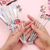 Holiday Christmas Makeup Brushes Set with Drawstring Bag_6