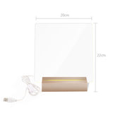 Luminous LED Acrylic Writing Note Board-USB Plugged-in_4
