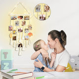 Hanging Photo Display Macramé with Light Wall Décor - Battery Powered_8