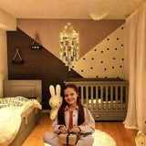 Hanging Photo Display Macramé with Light Wall Décor - Battery Powered_9