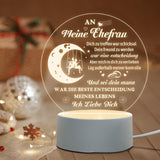 Love Expressing Acrylic Night Light Ideal Gift for Wife - USB Plugged In_5