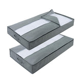 Foldable Under the Bed Storage Cloth Organizer Quilt Bag_12
