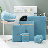 Pack of 6 Large Capacity Mesh Nets Dirty Laundry Washing Bags_13