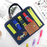 4 Layer Montessori Sensory Educational Activity Board Toy_7