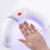 Foldable Motion Sensor UV Gel Drying Nail Lamp-USB Plugged-in_2