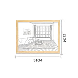 LED Light Painting Modern Decorative Night Light USB Plugged- in_3