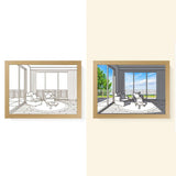 LED Light Painting Modern Decorative Night Light USB Plugged- in_9