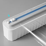 Food Film Dispenser Aluminum Foil Cling Wrap Holder and Cutter_13