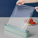 Food Film Dispenser Aluminum Foil Cling Wrap Holder and Cutter_8