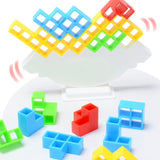 48 PCs Russian Jenga Interactive Stackable Building Blocks Kid's Toy_6